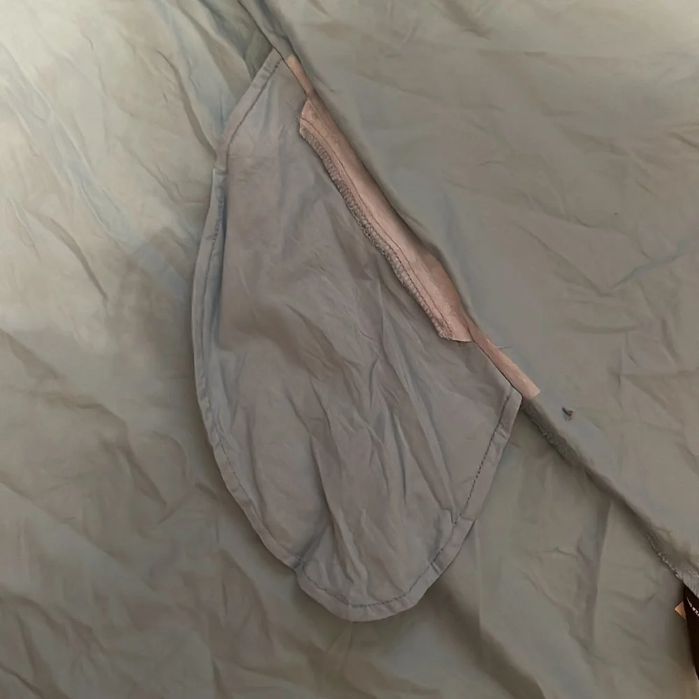 Who What Wear Button Down Trapeze Dress with Pockets - Picture 3 of 11